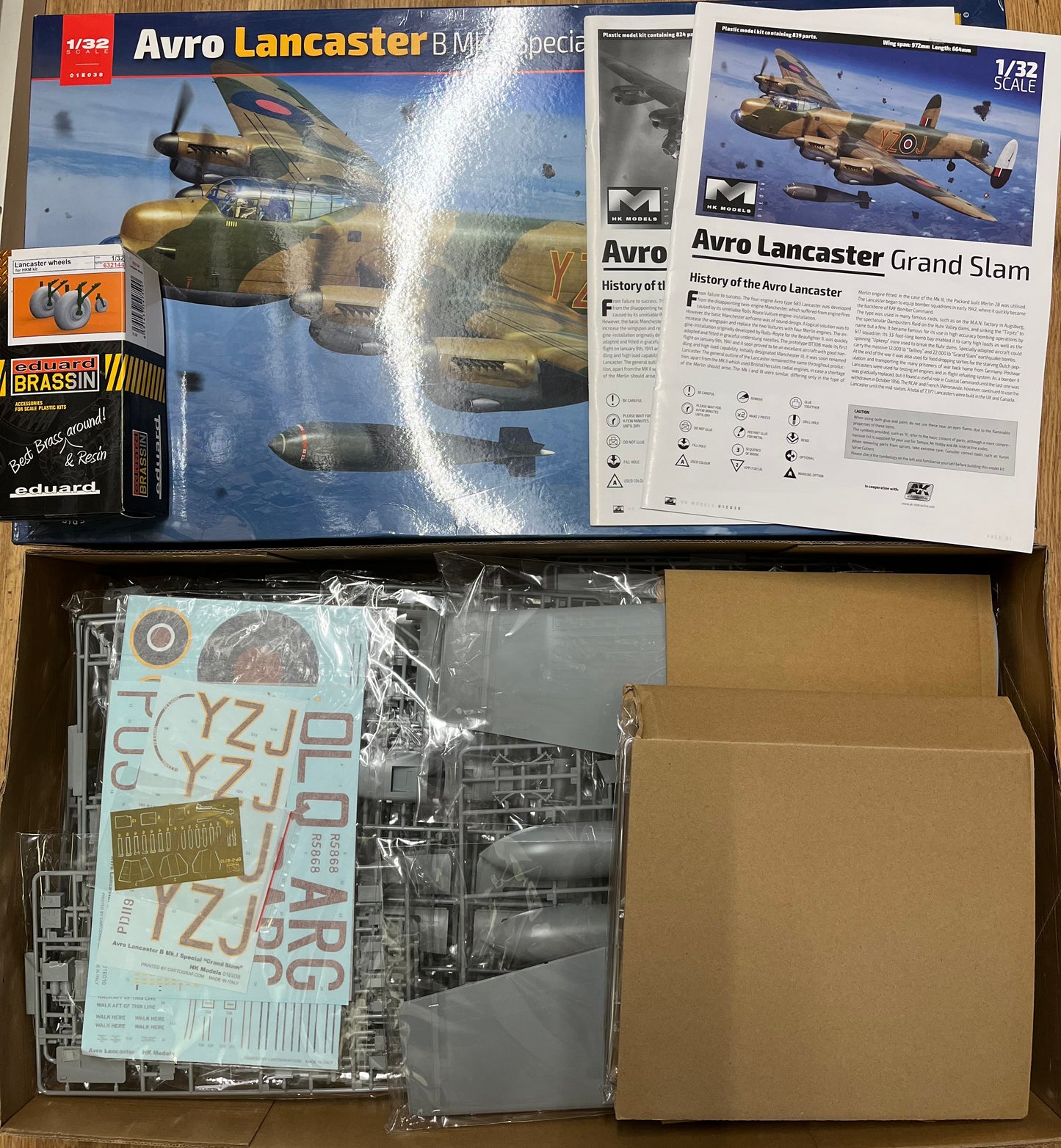 *Pre-Owned* HKModels 01E038 Avro Lancaster B Mk.1 “Grand Slam”