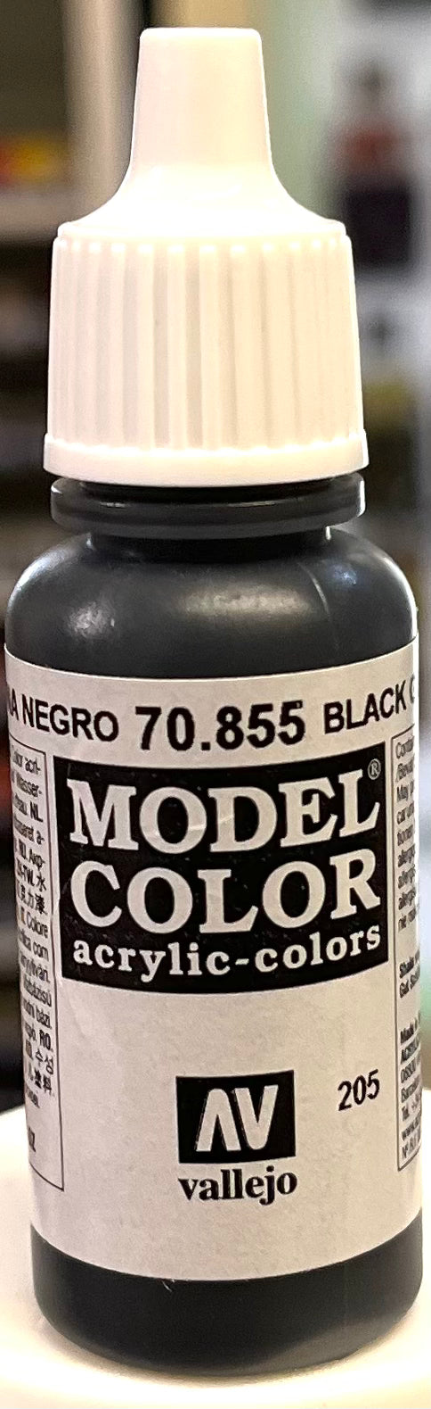Vallejo Model Color 70.855 Black Glaze