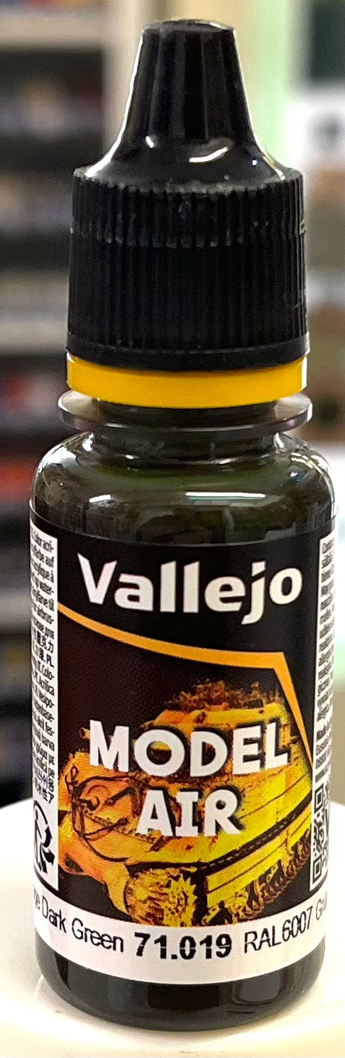 Vallejo Model Air 71.019 Camouflage Dark Green