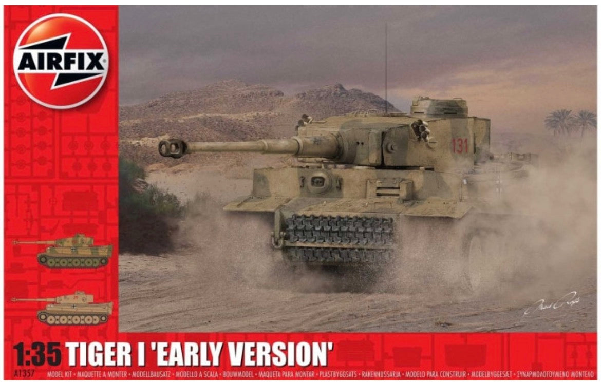 Airfix A1357 Tiger I ‘Early Version’