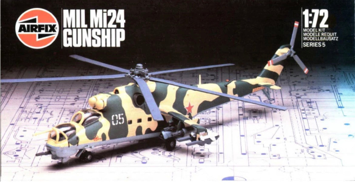 *Pre-Owned* Airfix 05017 MIL Mi24 Gunship