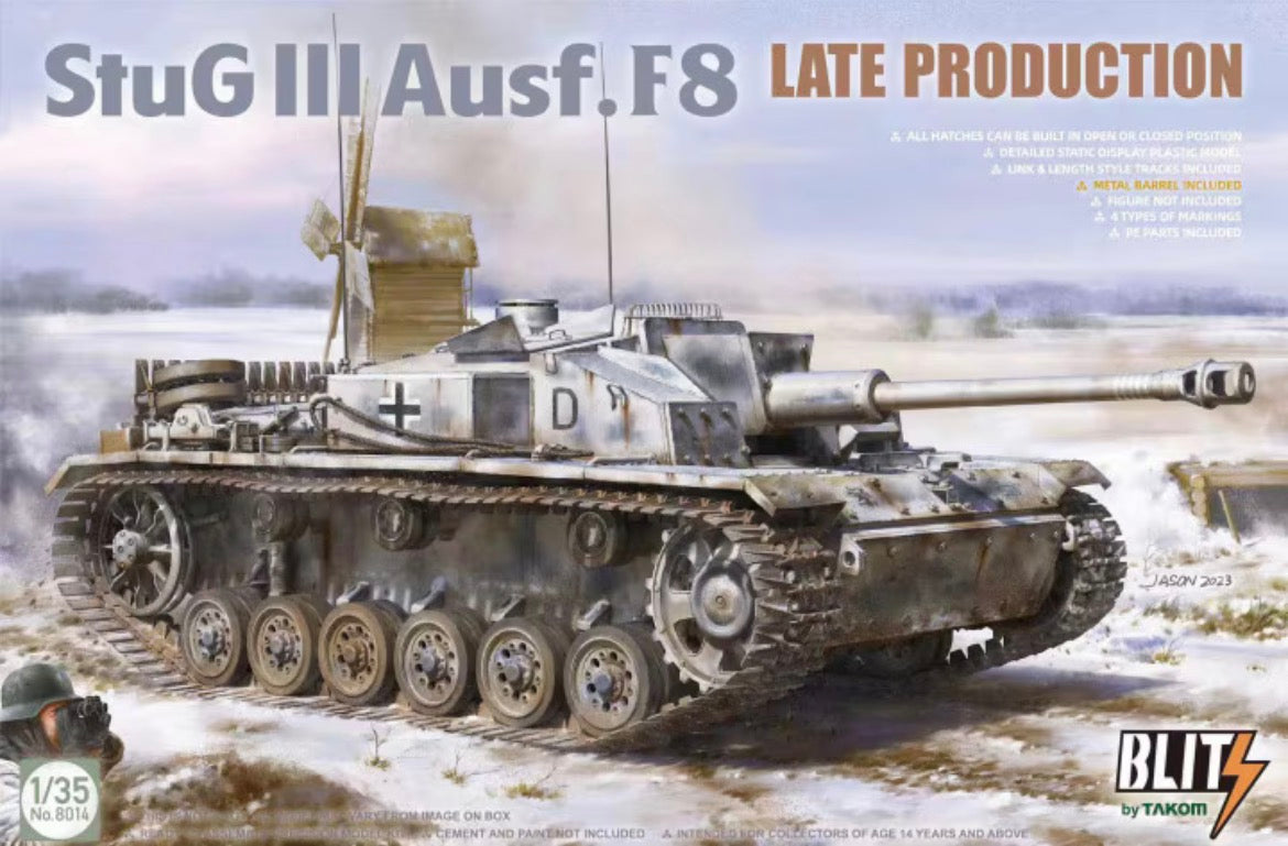 *Pre-Owned* TAKOM 8014 StuG III Ausf.F8 - Late Production