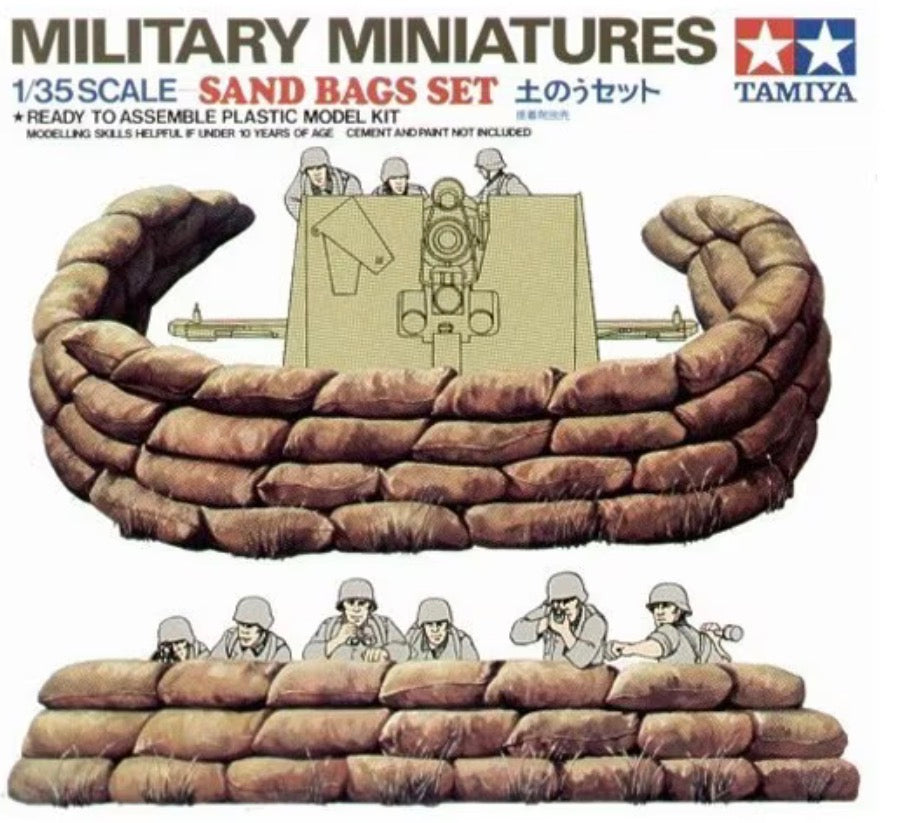 Tamiya 35025 Sand Bags Set