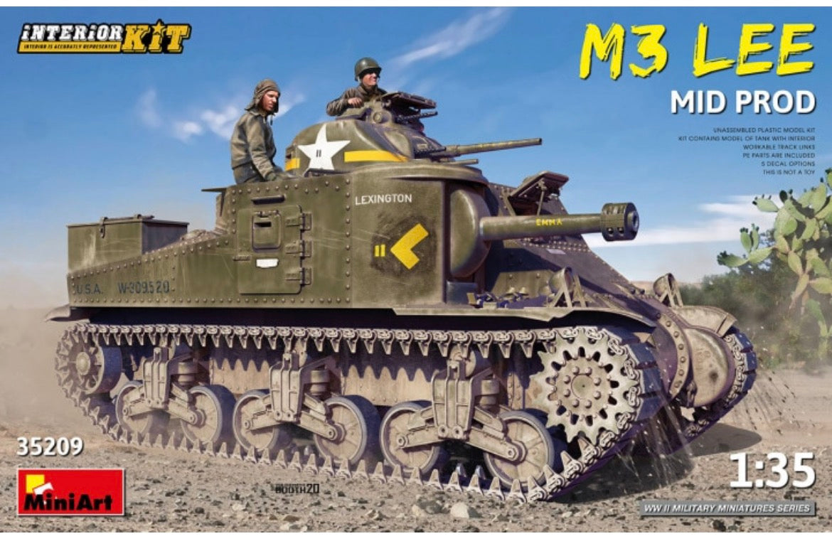 *PRE OWNED* Miniart 35209 M3 Lee Mid Prod