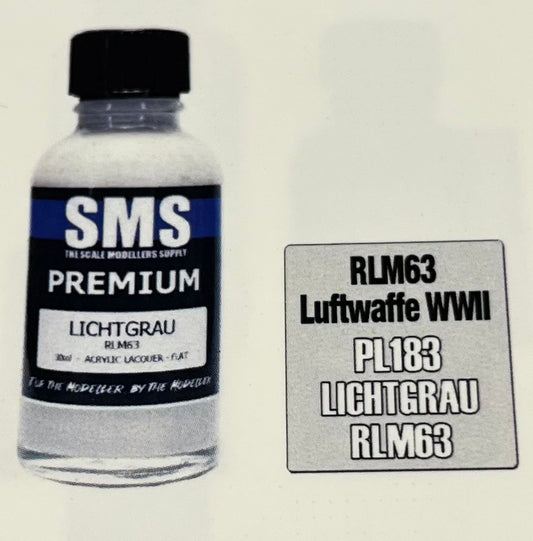SMS PL183 Lichtgrau RLM63
