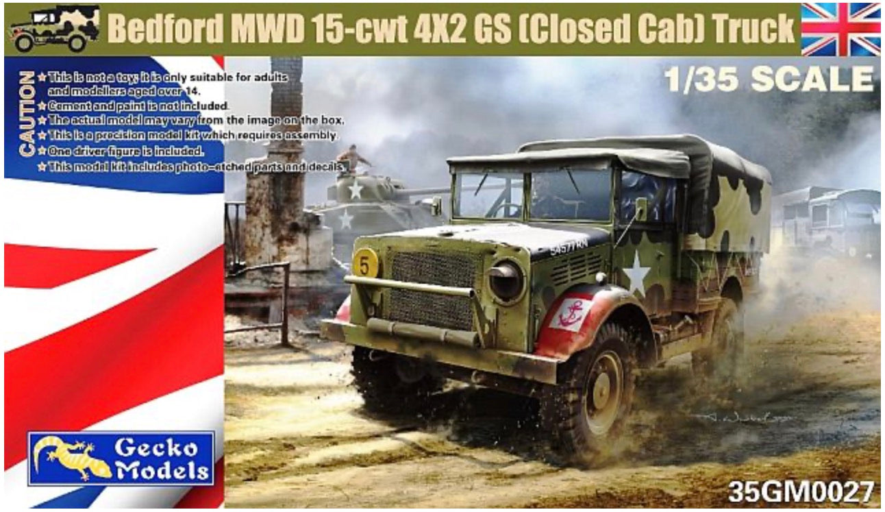 Gecko 35GM0027 Bedford MWD 15cwt 4x2 GS (Closed Cab) Truck