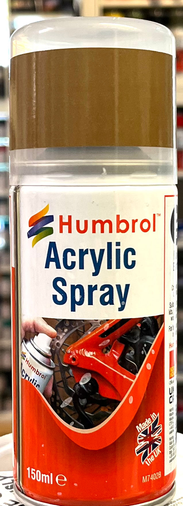 Humbrol Acrylic Spray #29 Dark Earth