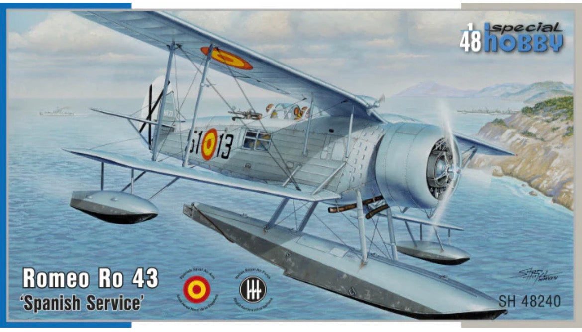 Special hobby SH48240 Romeo Ro 43 ‘Spanish Service’