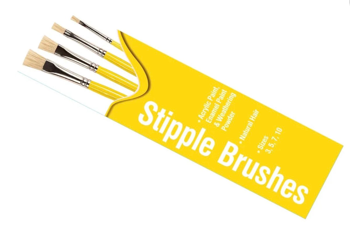 Humbrol Stipple Brushes