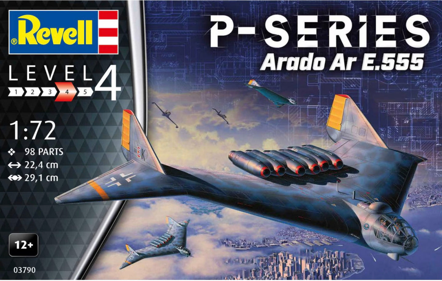 Revell 03790 P-Series Arado Ar E.555