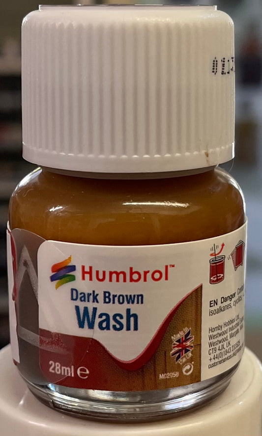 Humbrol Dark Brown Wash