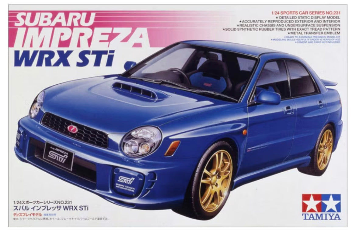 Tamiya 24231 Subaru Impreza WRX STi