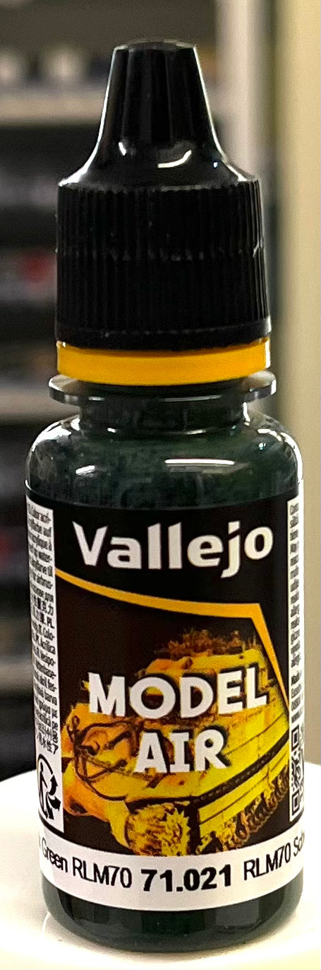Vallejo Model Air 71.021 Black Green RLM70