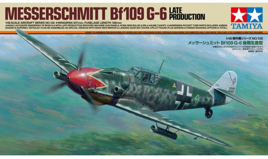 Tamiya 61128 Messerschmitt Bf109 G-6