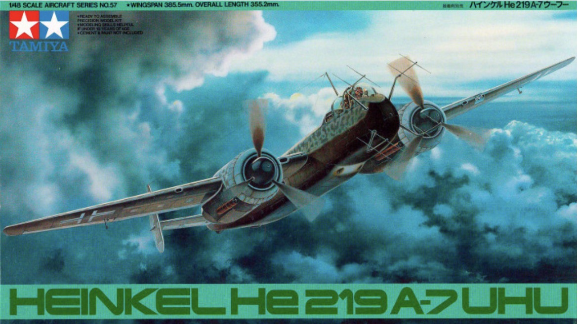 Tamiya 61057 Heinkel He219 A-7 UHU
