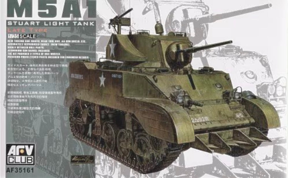 *Pre-Owned* AFVClub 35161 M5A1 Stuart Light Tank - Late Type