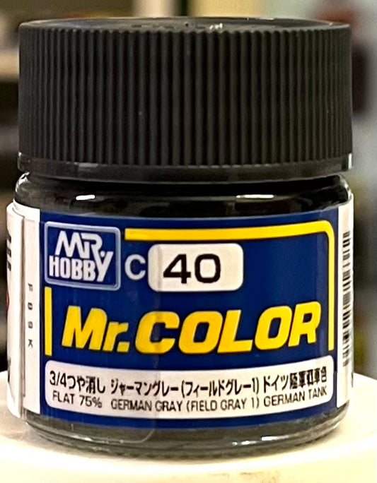 Mr. Color C40 Flat German Grey