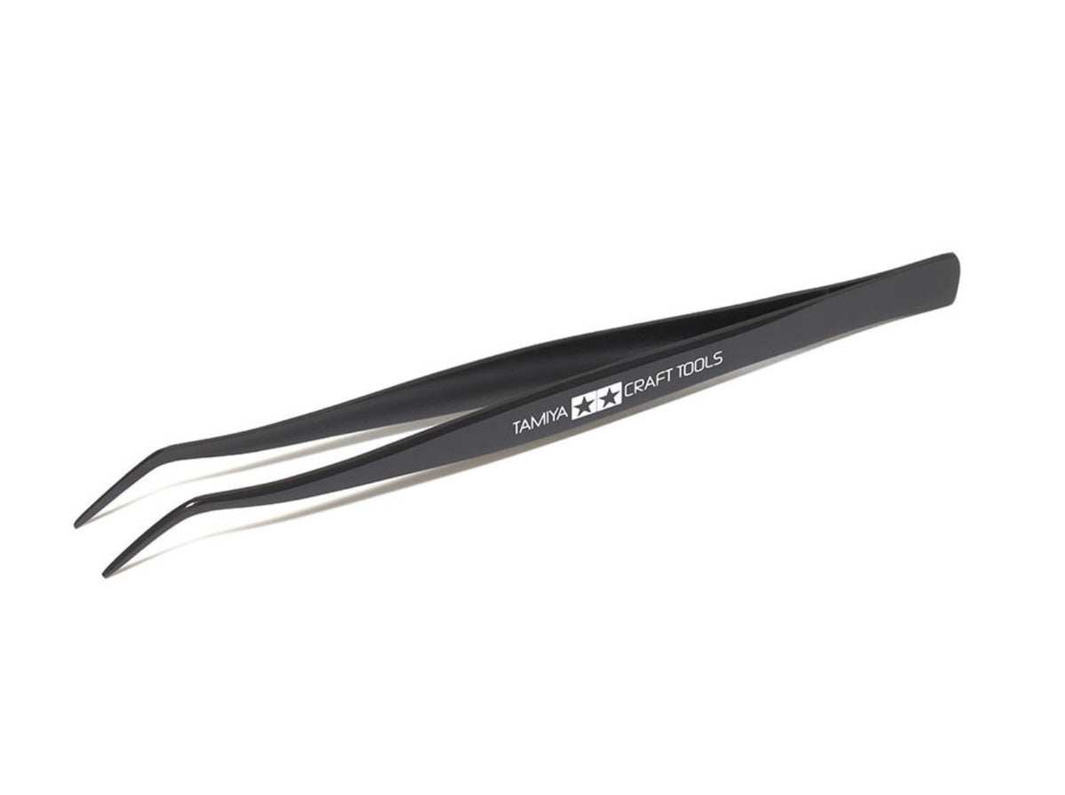 Tamiya 74003 Angled Tweezers