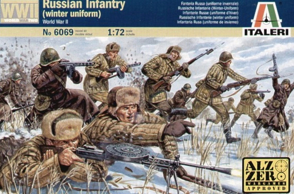 Italeri No.6069 Russian Infantry (Winter Uniform)