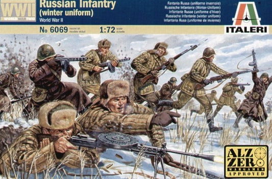 Italeri No.6069 Russian Infantry (Winter Uniform)