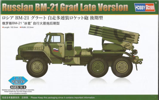 Hobbyboss 82932 Russian BM-21 Grad Late Version