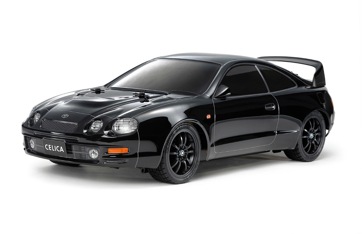 Tamiya 47510 Toyota Celica GT-Four ST205 with Black Painted Body