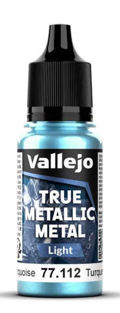 Vallejo True Metallic Metal 77.112 Hydra Turquoise