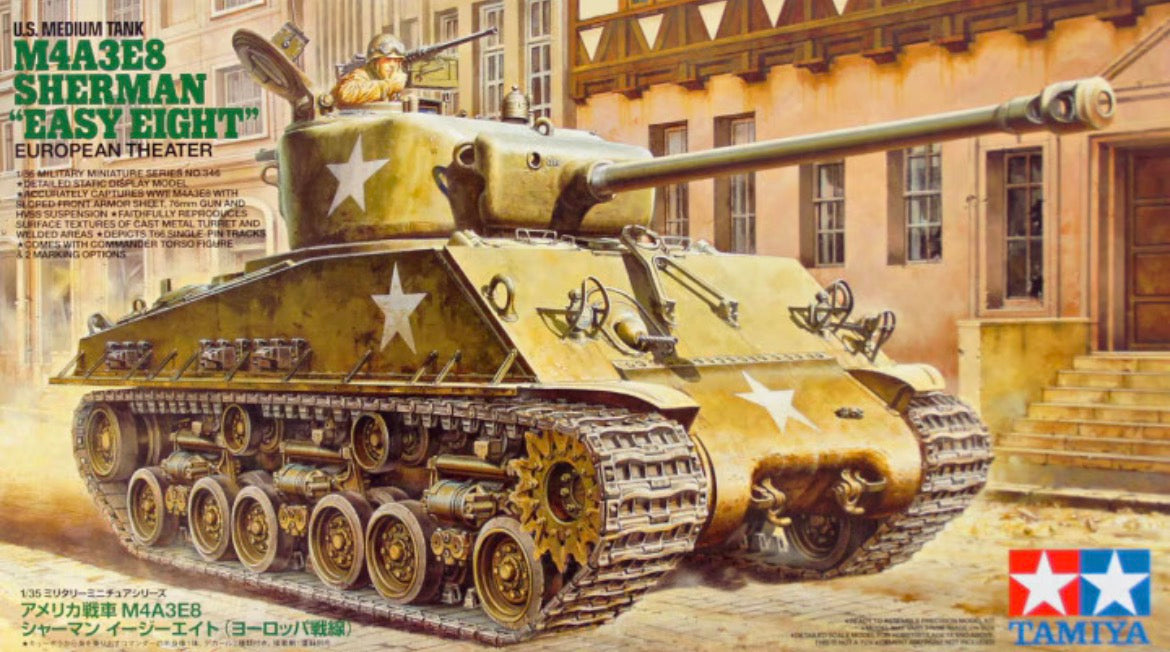 Tamiya 35346 M4A3E8 Sherman “Easy Eight”