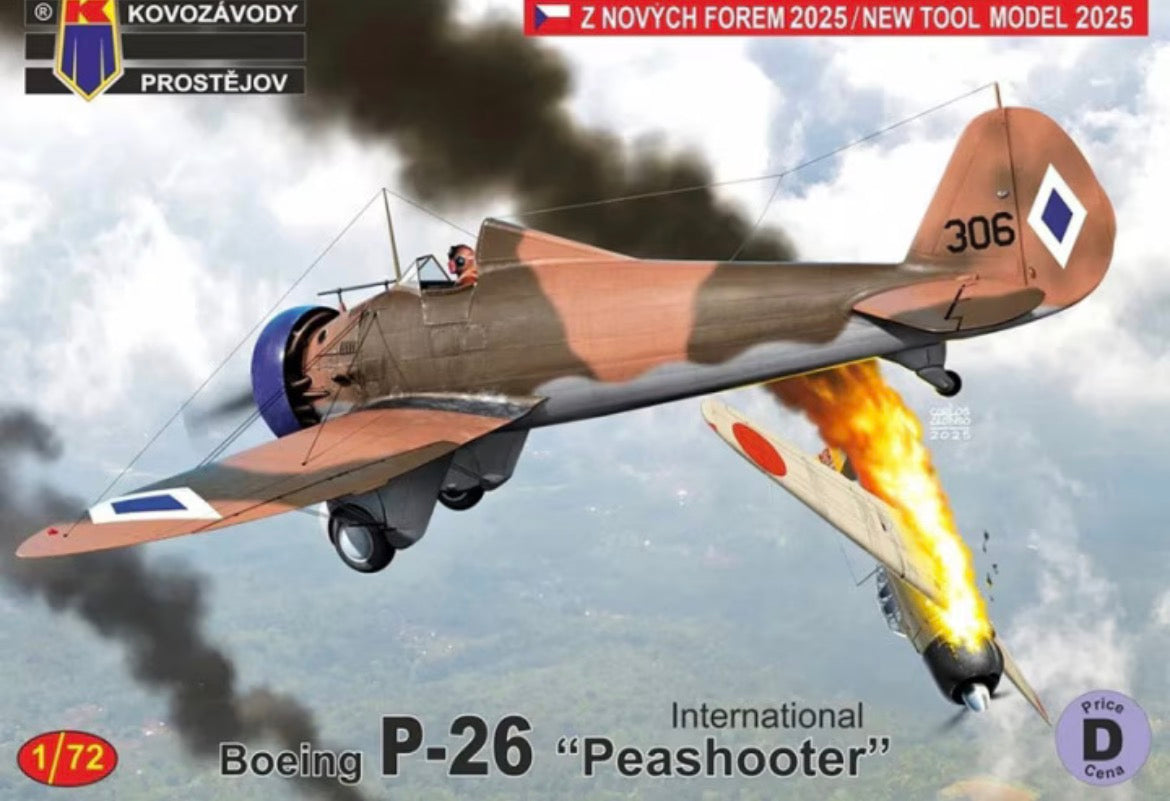 KPM0518 Boeing P-26 International “Peashooter”