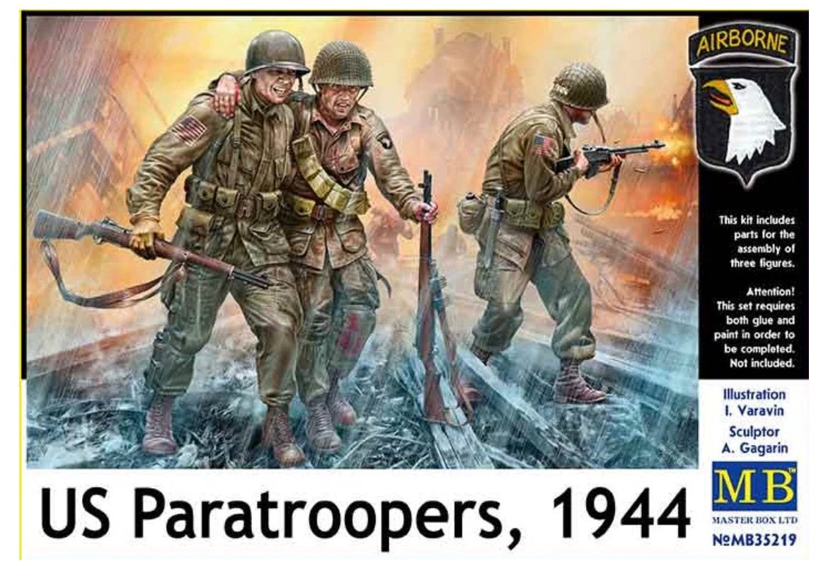 Master Box MB35219 US Paratroopers 1944