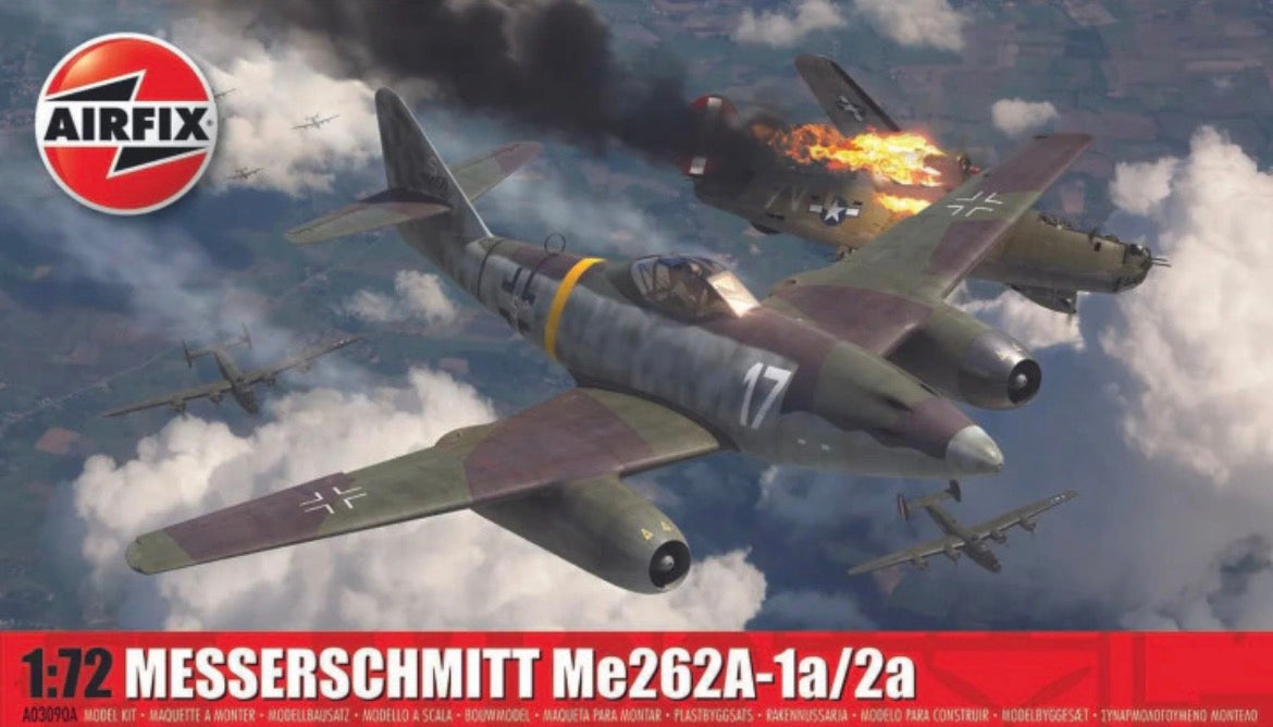 Airfix A03090A Messerschmitt Me262A-1a/2a