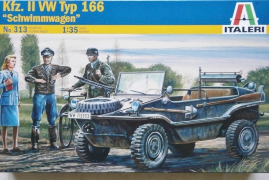 Italeri No.313 Kfz. II VW Type 166 “Schwimmwagen”