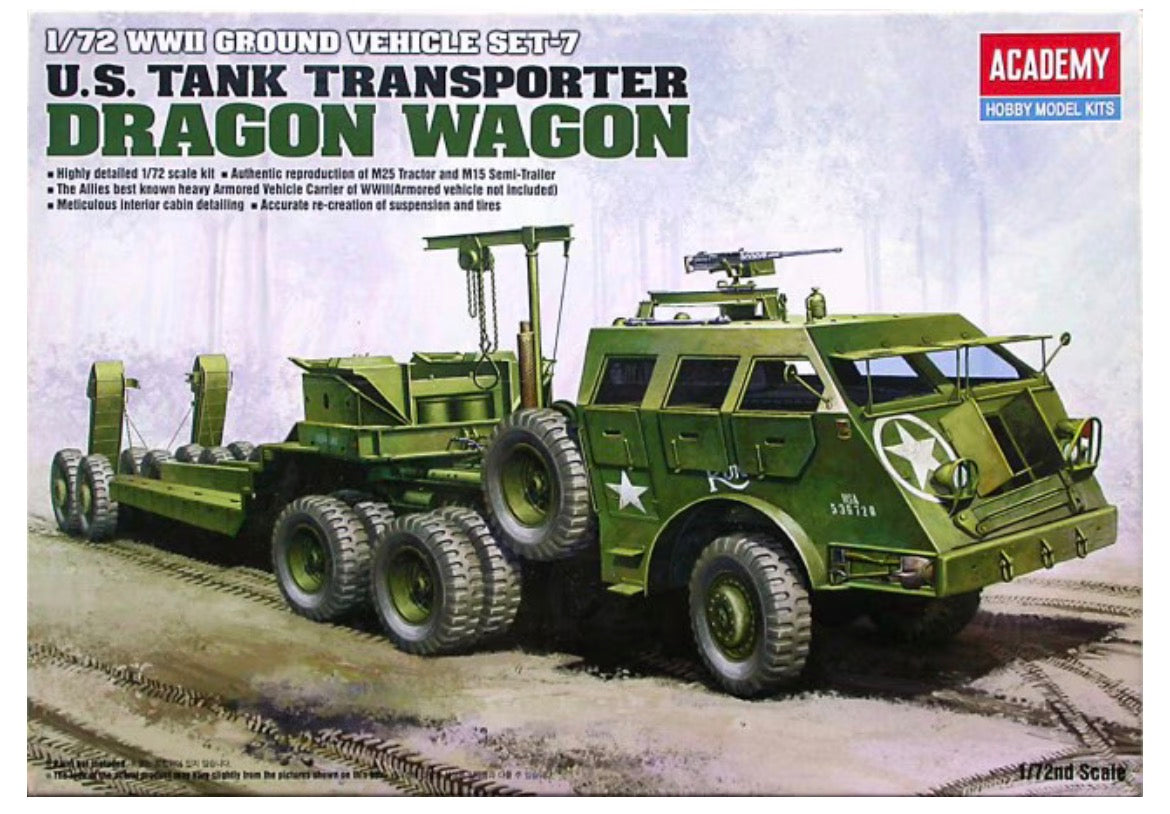 Academy 13409 U.S. Tank Transporter Dragon Wagon