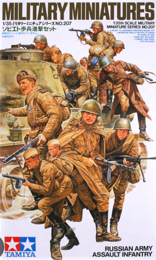Tamiya 35207 Russian Army Assault Infantry
