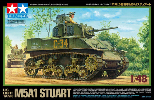 Tamiya 32606 M5A1 Stuart