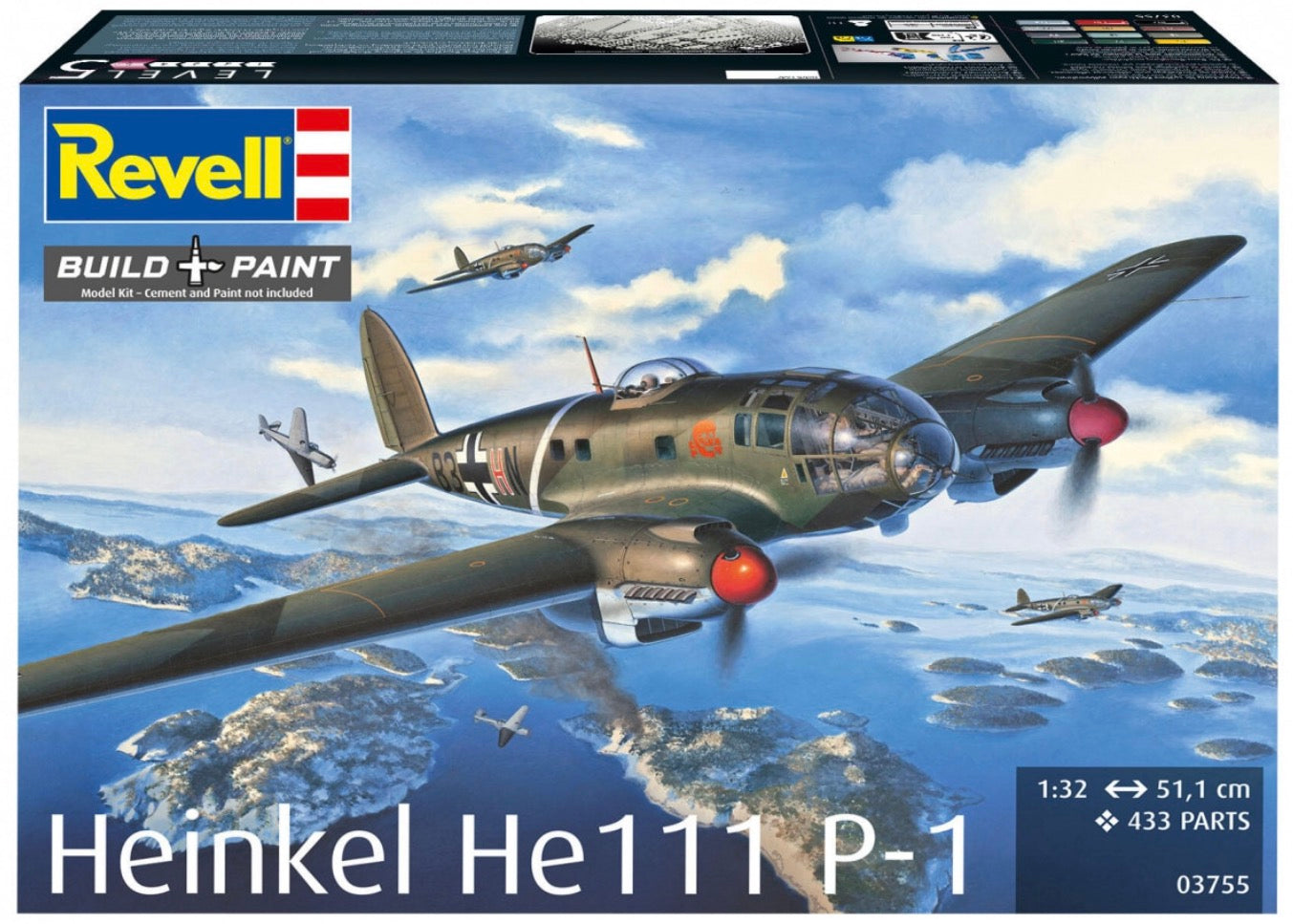 Revell 03755 Heinkel He111 P-1