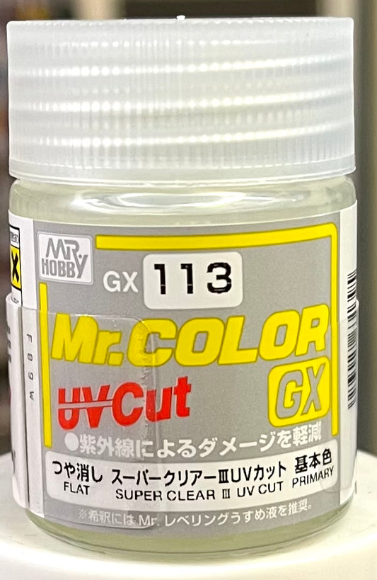 Mr. Color GX113 UV Cut Flat Clear