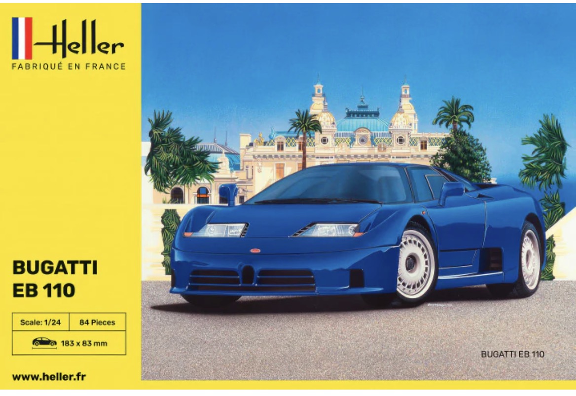 Heller 80738 Bugatti EB110