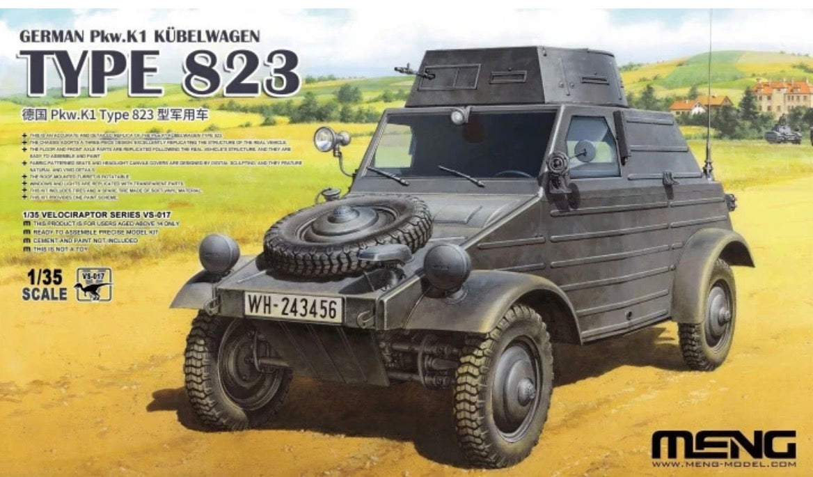 MENG Vs-017 German Pkw.K1 Kübelwagen Type 823