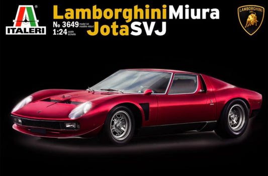 Italeri No.3649 Lamborghini Miura Jota SVJ