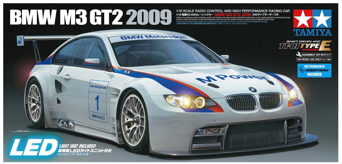 Tamiya 58449 RC BMW M3 GT2 2009