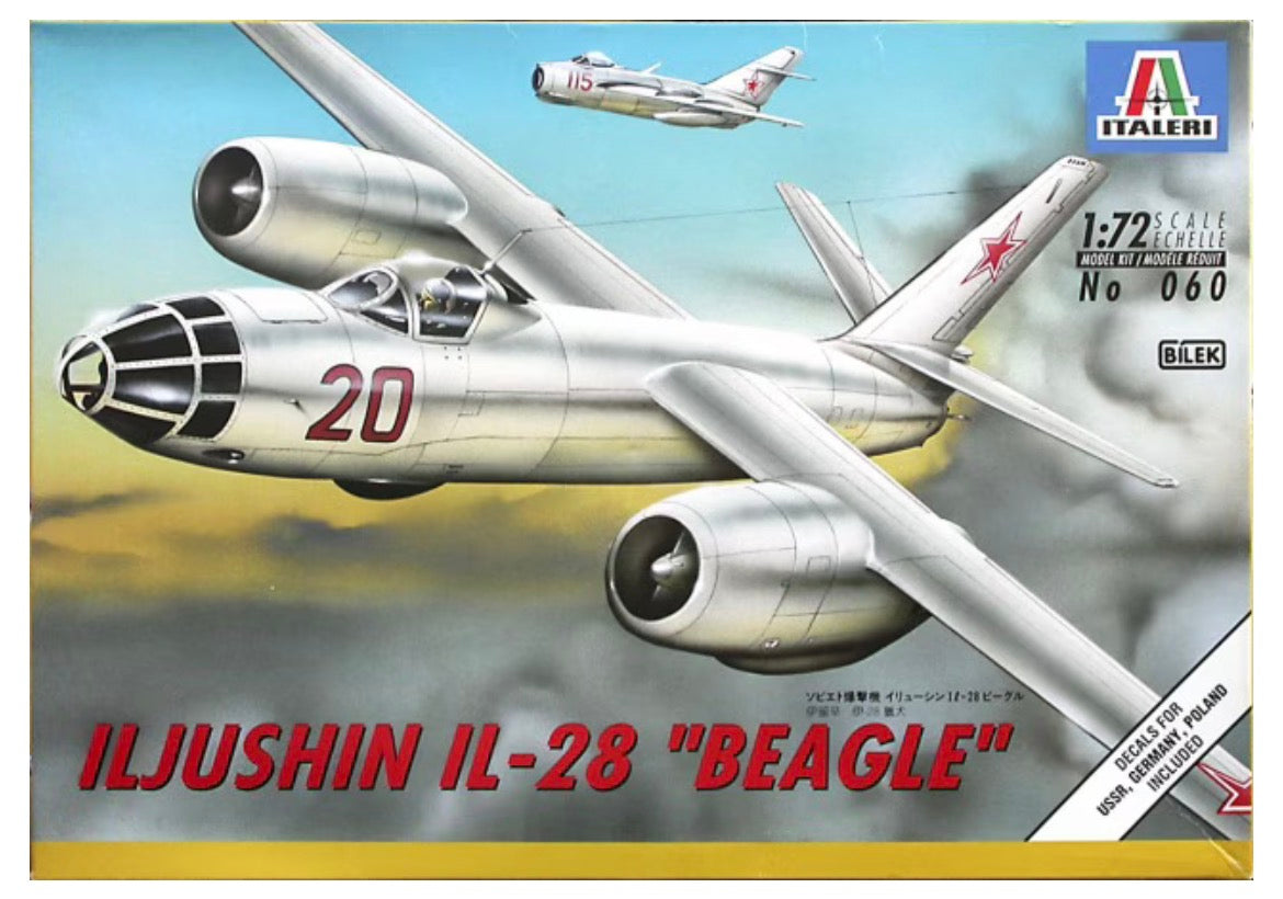 *Pre-Owned* Italeri 060 Iljushin IL-28 “Beagle”