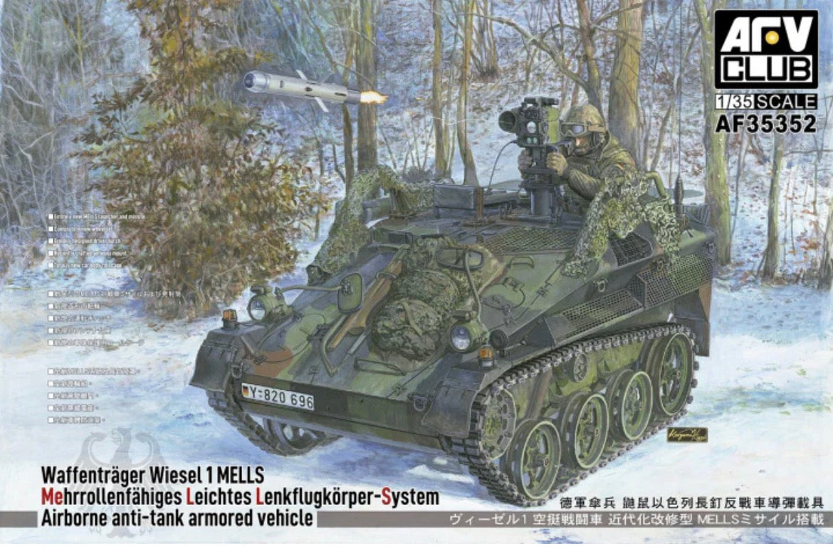 AFV Club AF35352 Waffenträger Wiesel 1 MELLS