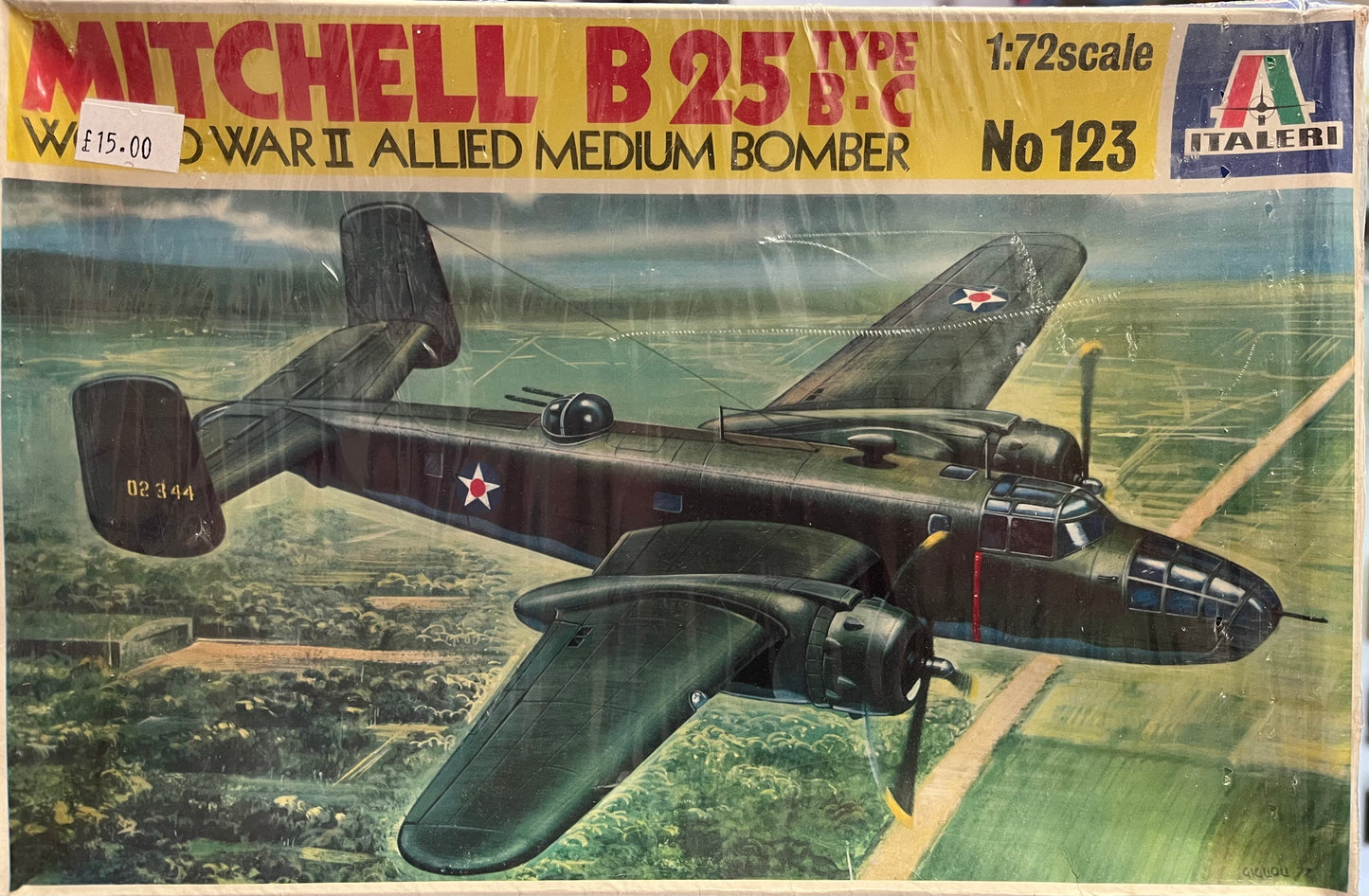 *Pre-Owned* Italeri 123 Mitchell B25 B/C