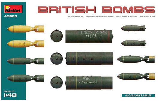 Miniart 49023 British Bombs