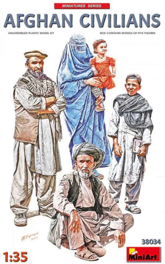 Miniart 38034 Afghan Civilians