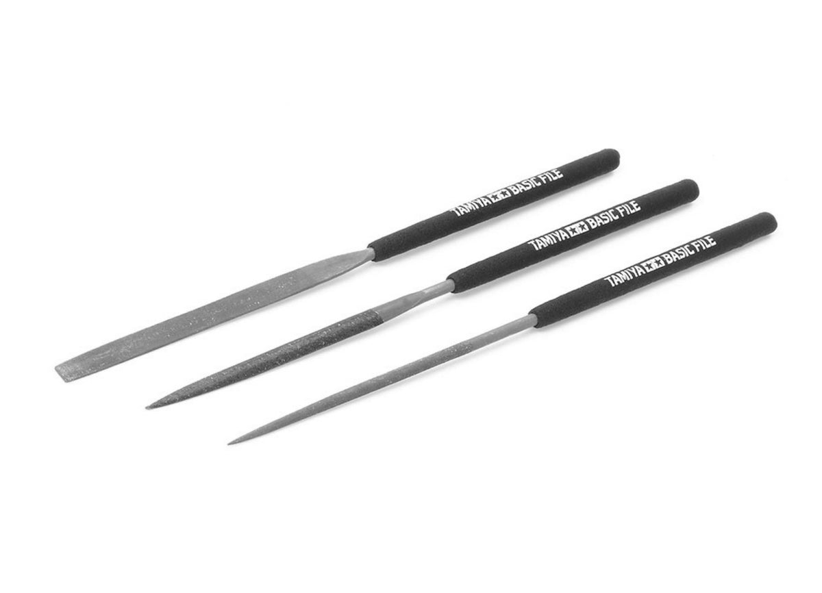 Tamiya 74104 Basic File Set (Smooth Double-Cut)