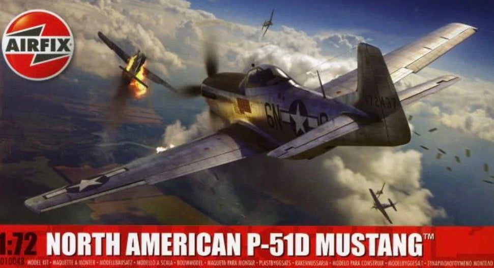 Airfix A01004B North American P-51D Mustang