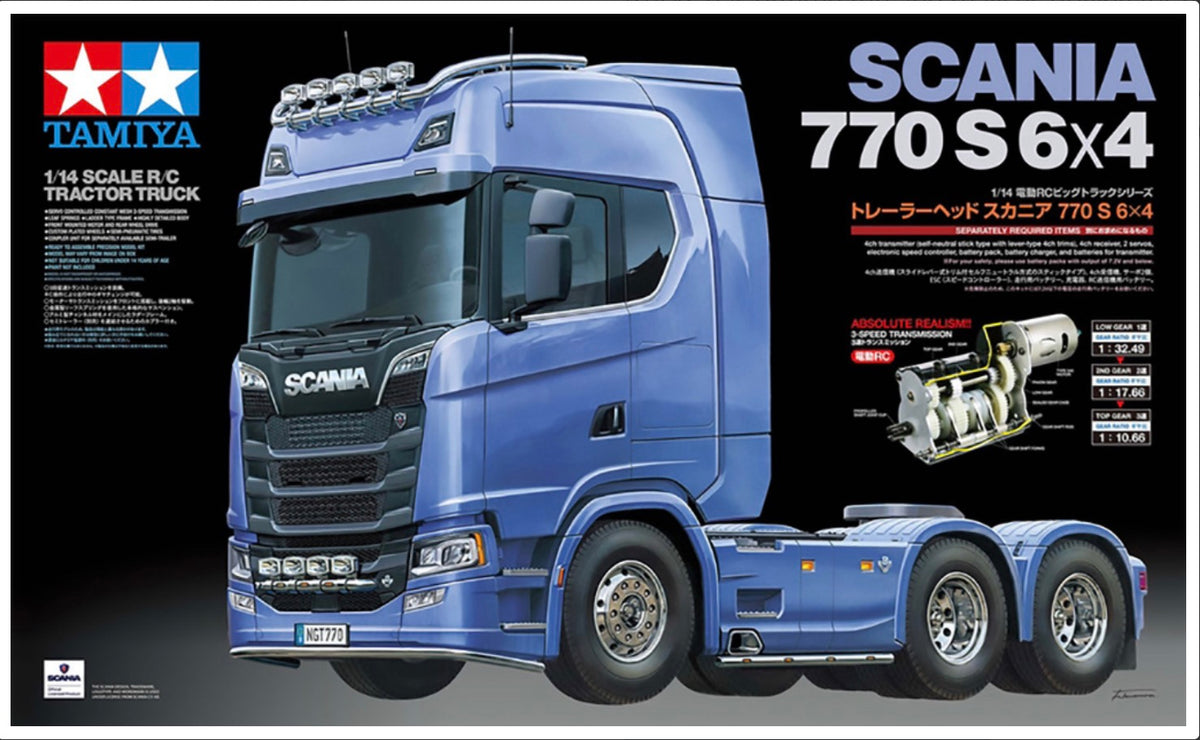 Tamiya 56368 Scania 770S 6x4