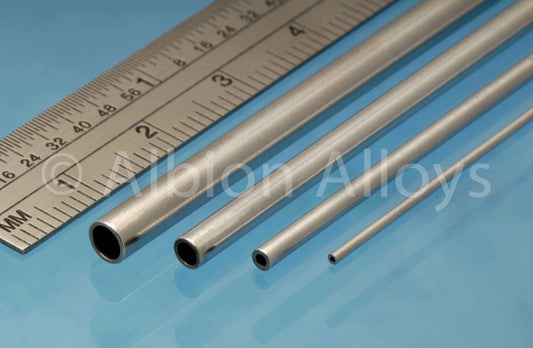 Albion Alloys AT5M Aluminium Tube 5 X 0.45mm